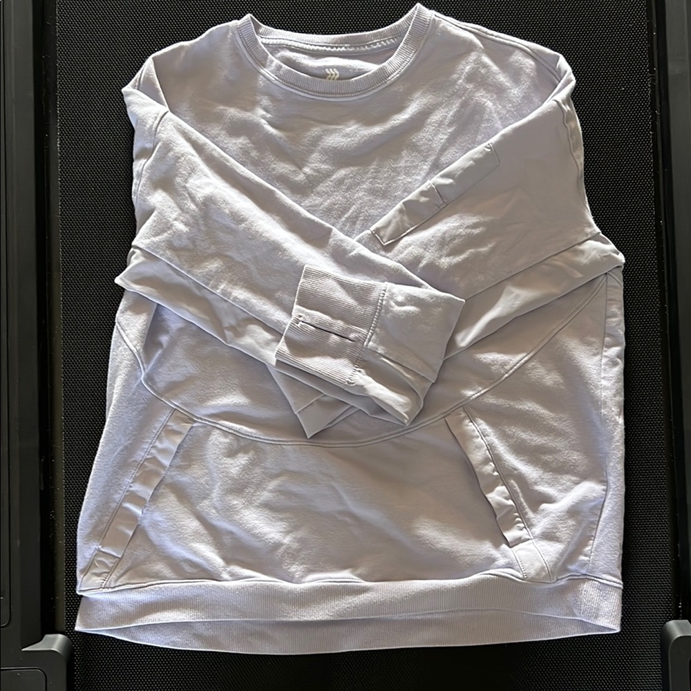 White Crewneck Sweatshirt